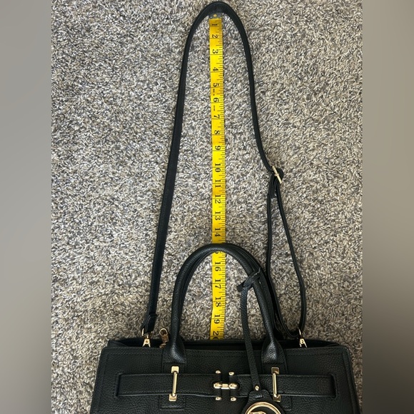 Dasein like new condition black large 13”x10.5”x5” handheld/shoulder purse - Picture 10 of 11
